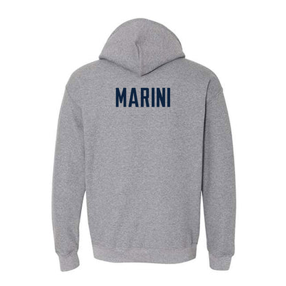 UConn - NCAA Football : Michael Marini - Sports Shersey Hooded Sweatshirt-1