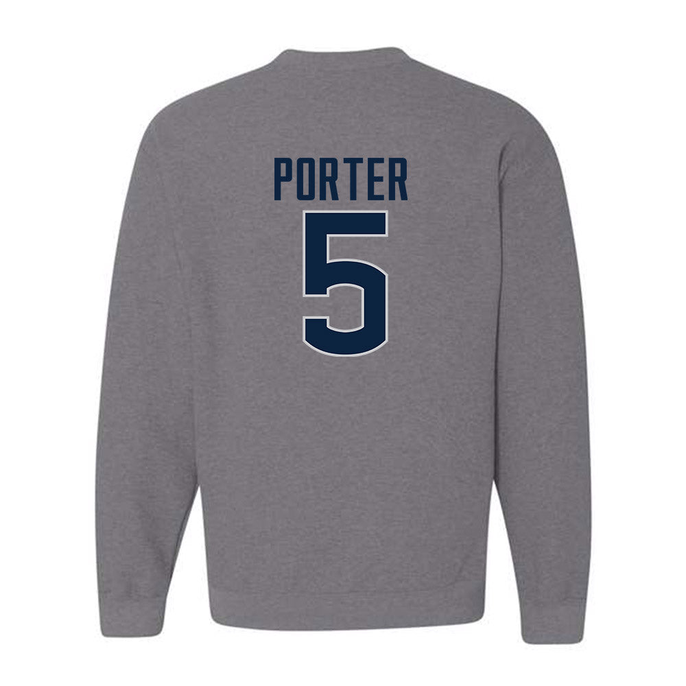 UConn - NCAA Football : Shamar Porter - Sports Shersey Crewneck Sweatshirt-1