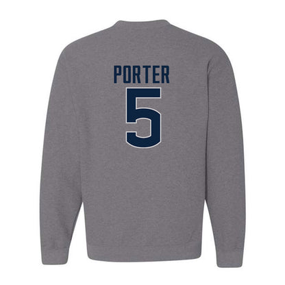 UConn - NCAA Football : Shamar Porter - Sports Shersey Crewneck Sweatshirt-1
