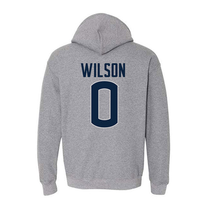 UConn - NCAA Football : Flash Wilson - Sports Shersey Hooded Sweatshirt-1