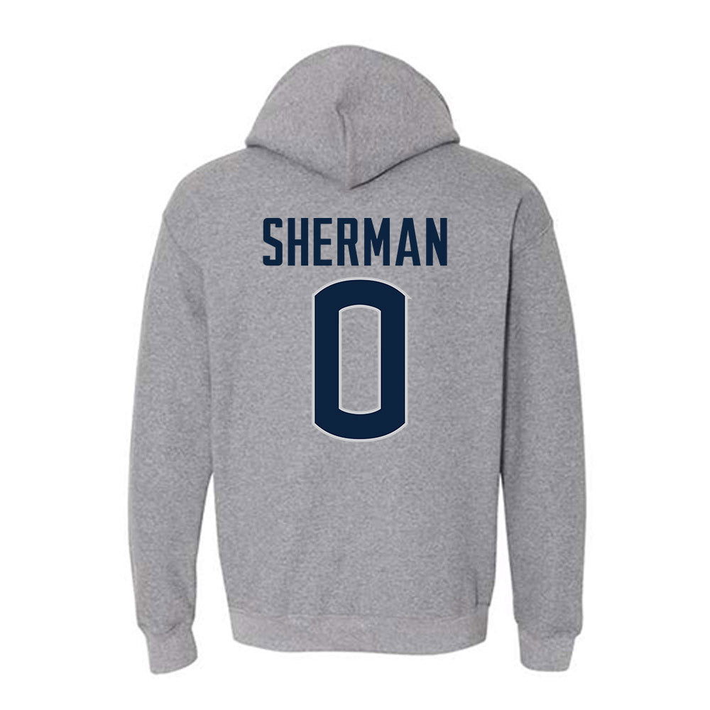UConn - NCAA Football : Kvon Sherman - Sports Shersey Hooded Sweatshirt-1