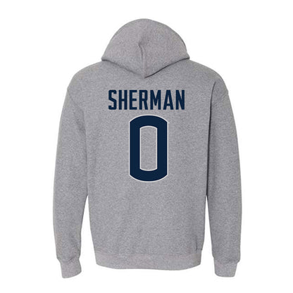UConn - NCAA Football : Kvon Sherman - Sports Shersey Hooded Sweatshirt-1