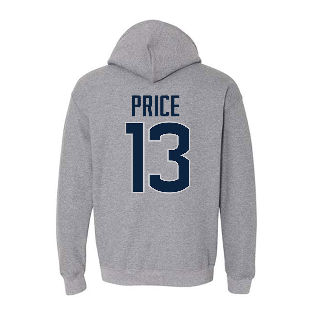 UConn - NCAA Football : Jayden Price - Sports Shersey Hooded Sweatshirt-1
