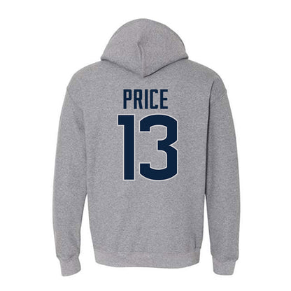 UConn - NCAA Football : Jayden Price - Sports Shersey Hooded Sweatshirt-1