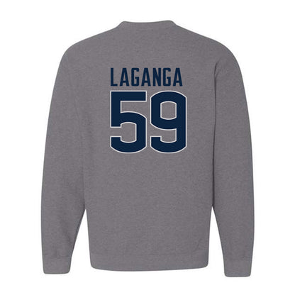 UConn - NCAA Football : David LaGanga - Sports Shersey Crewneck Sweatshirt-1