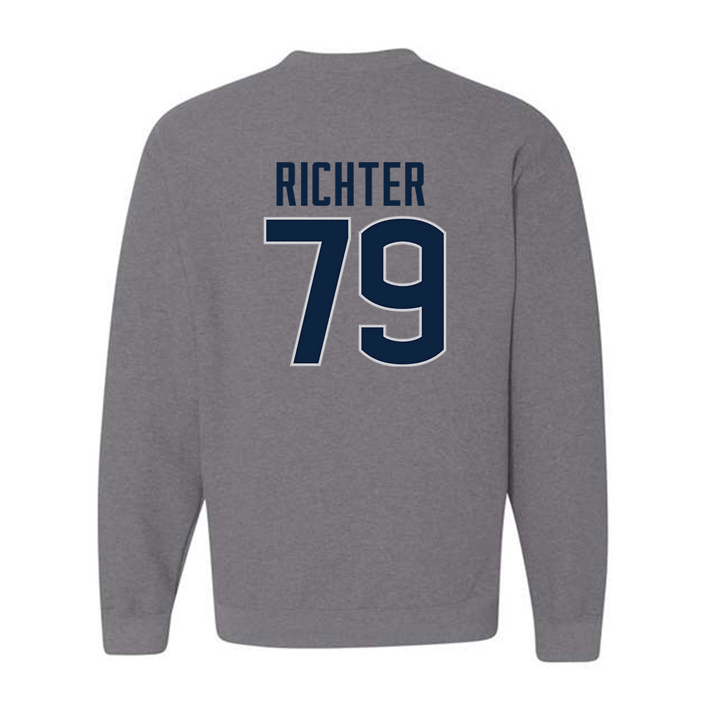 UConn - NCAA Football : Christian Richter - Sports Shersey Crewneck Sweatshirt-1