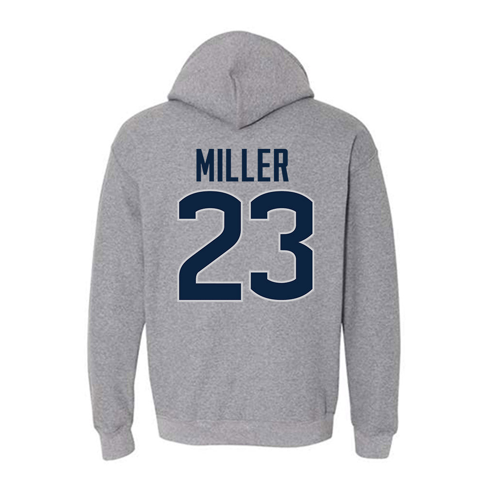 UConn - NCAA Football : Stephen Miller - Sports Shersey Hooded Sweatshirt-1