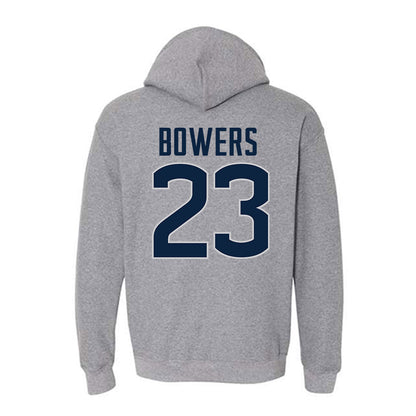 UConn - NCAA Football : Cyncir Bowers - Sports Shersey Hooded Sweatshirt-1