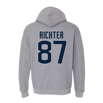 UConn - NCAA Football : Clemens Richter - Sports Shersey Hooded Sweatshirt-1