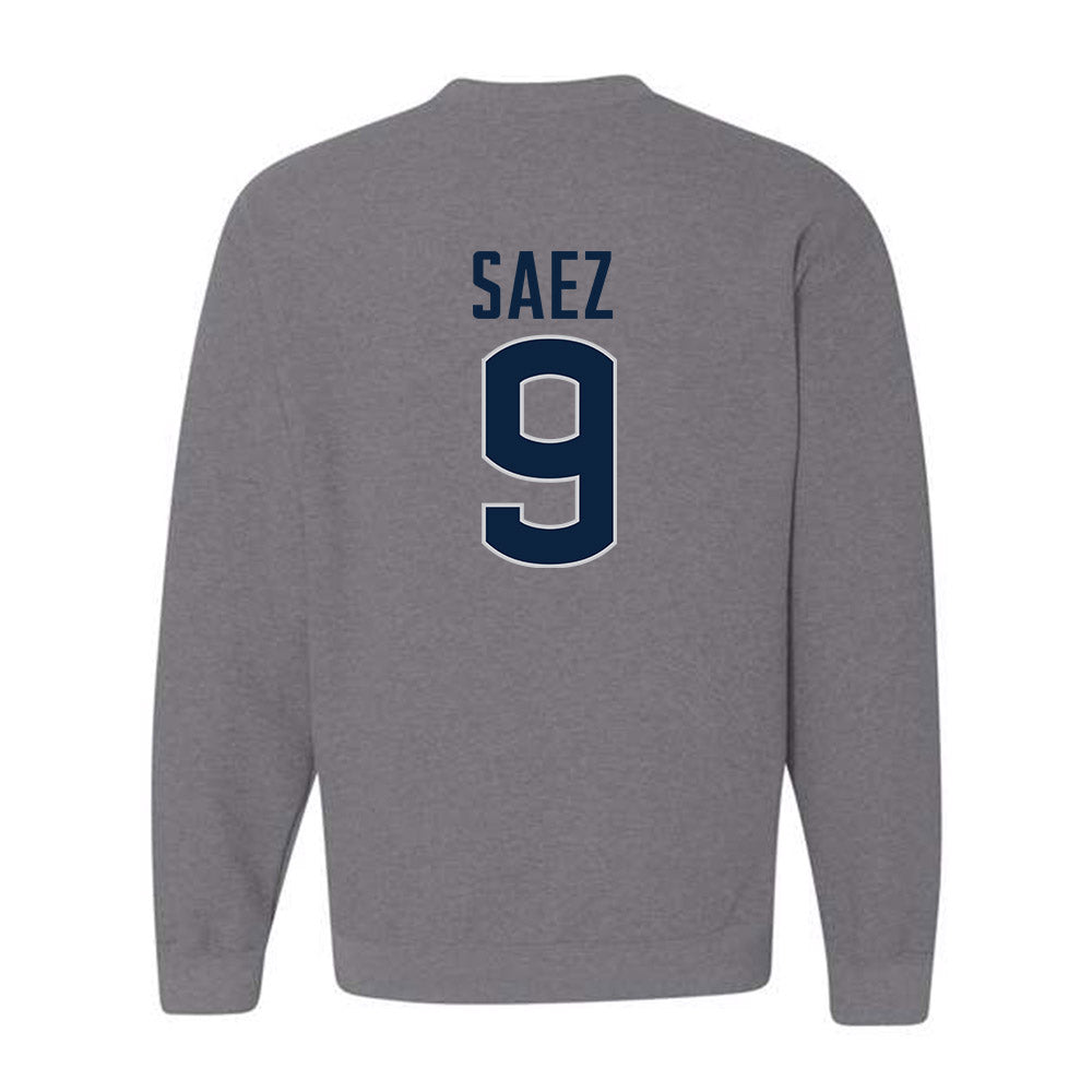 UConn - NCAA Football : Zakaih Saez - Sports Shersey Crewneck Sweatshirt-1
