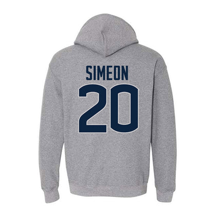 UConn - NCAA Football : Shawn Simeon - Sports Shersey Hooded Sweatshirt-1