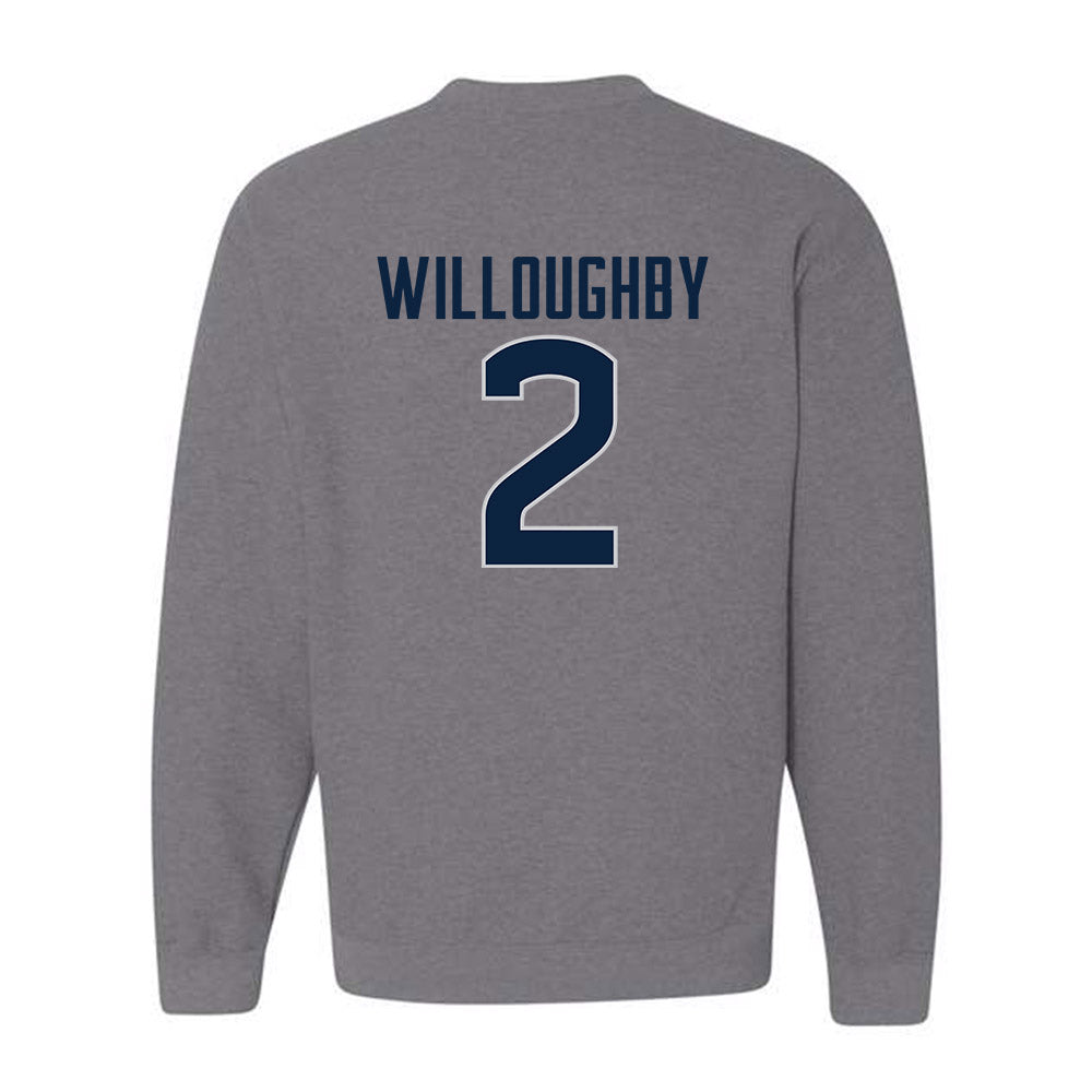 UConn - NCAA Football : Jediyah Willoughby - Sports Shersey Crewneck Sweatshirt-1