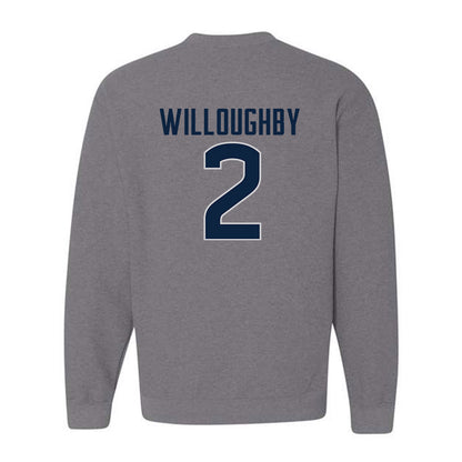 UConn - NCAA Football : Jediyah Willoughby - Sports Shersey Crewneck Sweatshirt-1