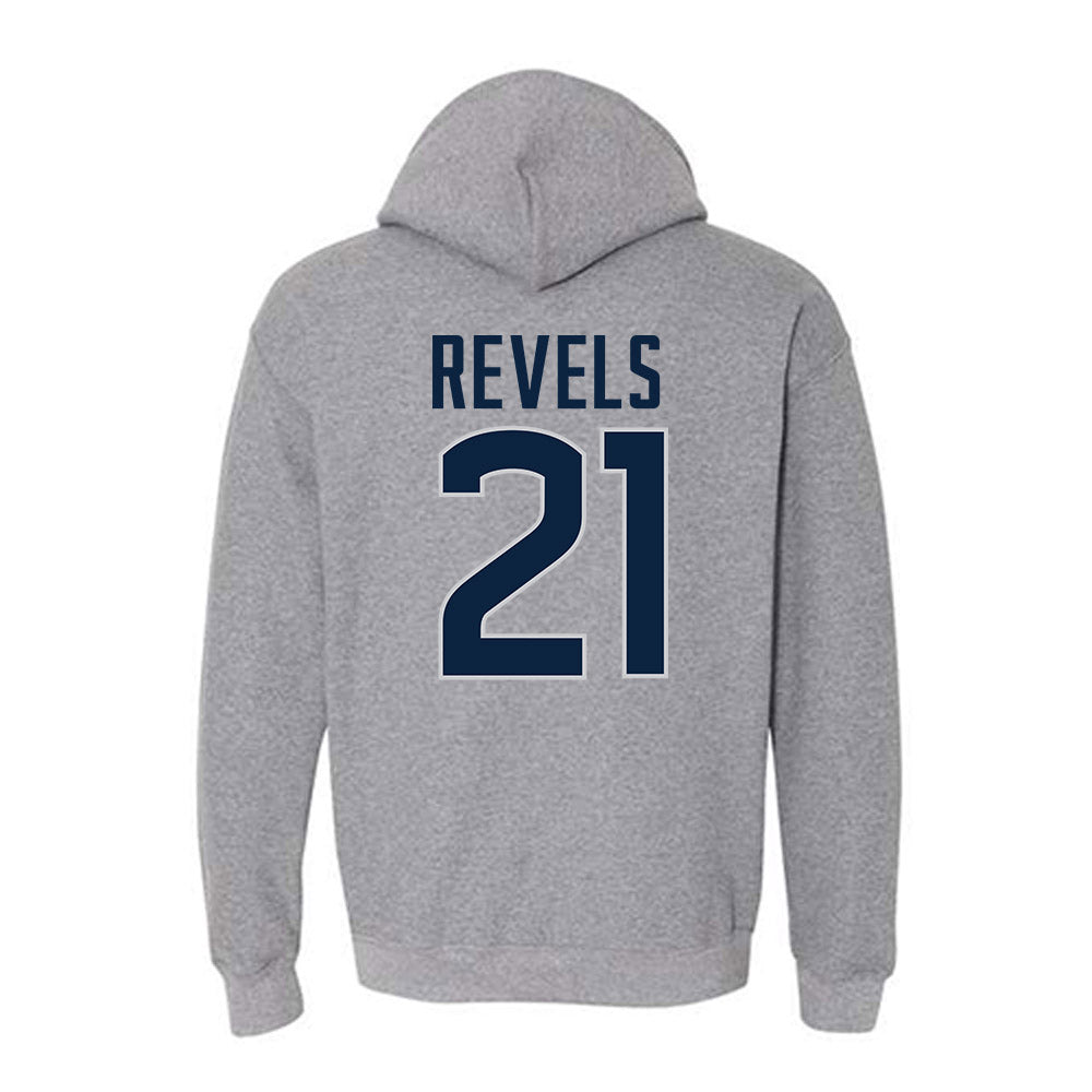 UConn - NCAA Football : Tracy Revels - Sports Shersey Hooded Sweatshirt-1