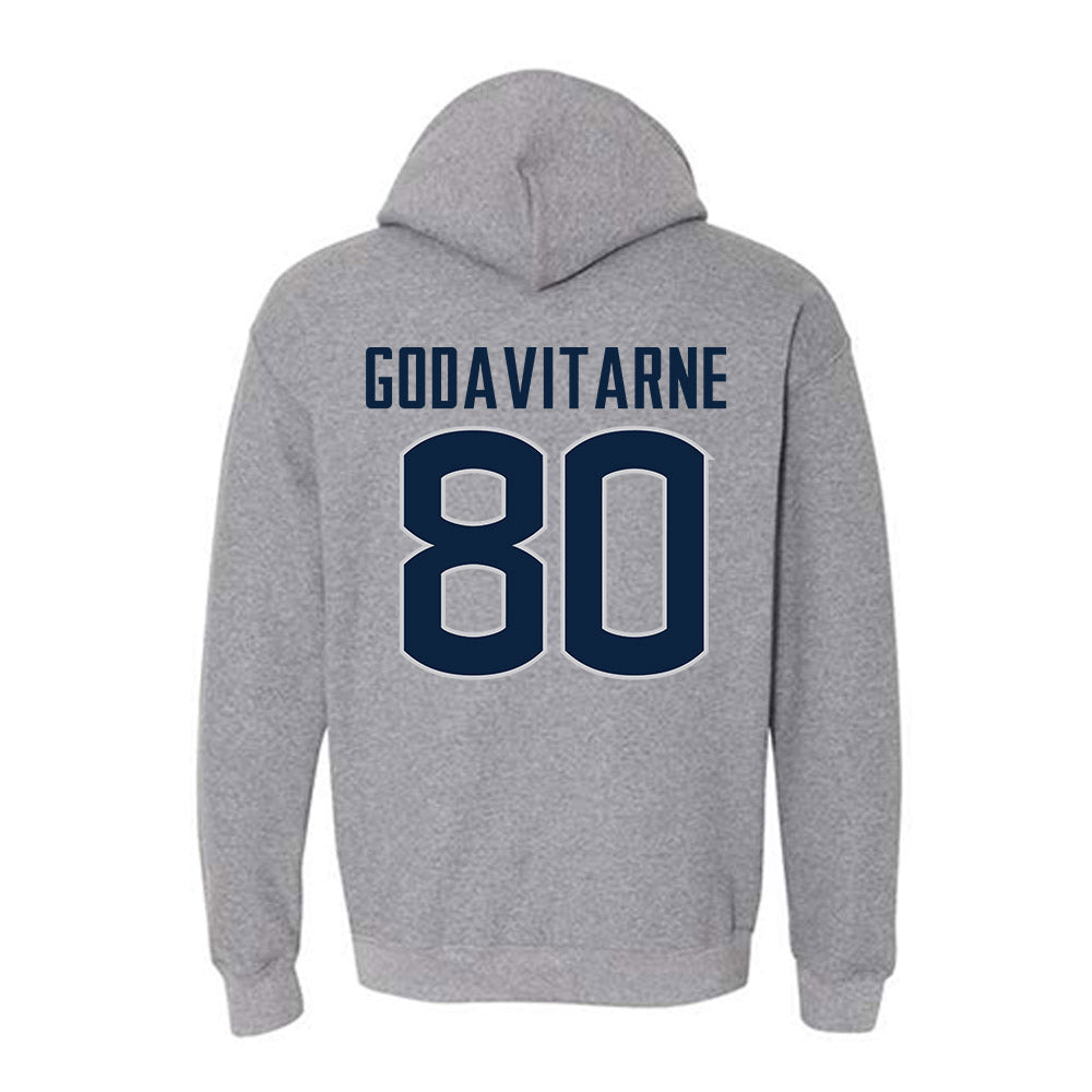 UConn - NCAA Football : Alex Godavitarne - Sports Shersey Hooded Sweatshirt-1