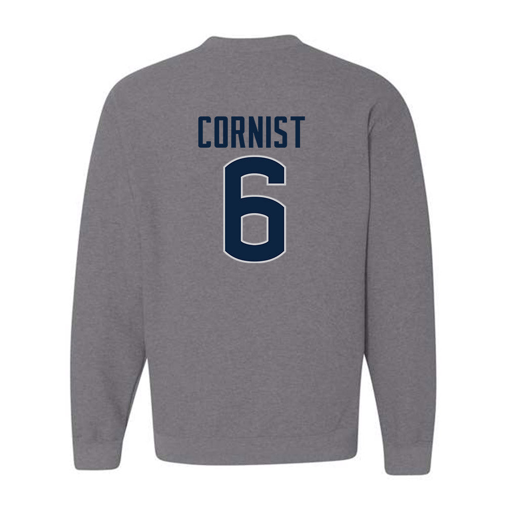 UConn - NCAA Football : Trey Cornist - Sports Shersey Crewneck Sweatshirt-1
