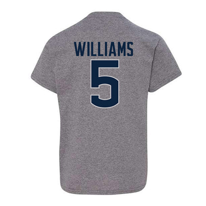 UConn - NCAA Football : Rickey Williams - Sports Shersey Youth T-Shirt-1