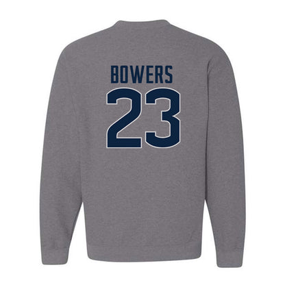 UConn - NCAA Football : Cyncir Bowers - Sports Shersey Crewneck Sweatshirt-1