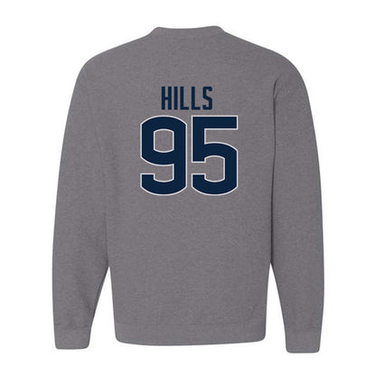 UConn - NCAA Football : Melvin Hills - Sports Shersey Crewneck Sweatshirt-1