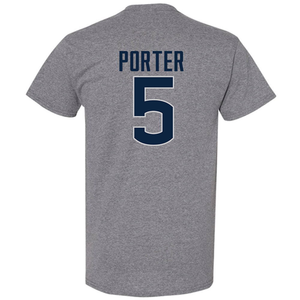 UConn - NCAA Football : Shamar Porter - Sports Shersey T-Shirt-1