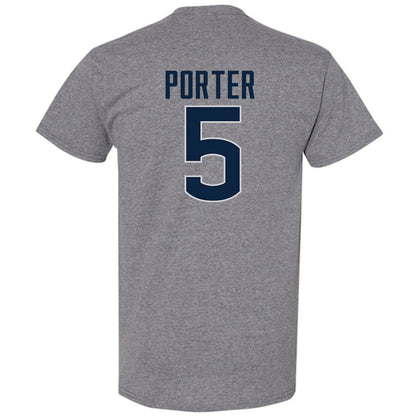 UConn - NCAA Football : Shamar Porter - Sports Shersey T-Shirt-1