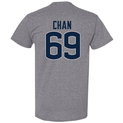 UConn - NCAA Football : Ty Chan - Sports Shersey T-Shirt-1