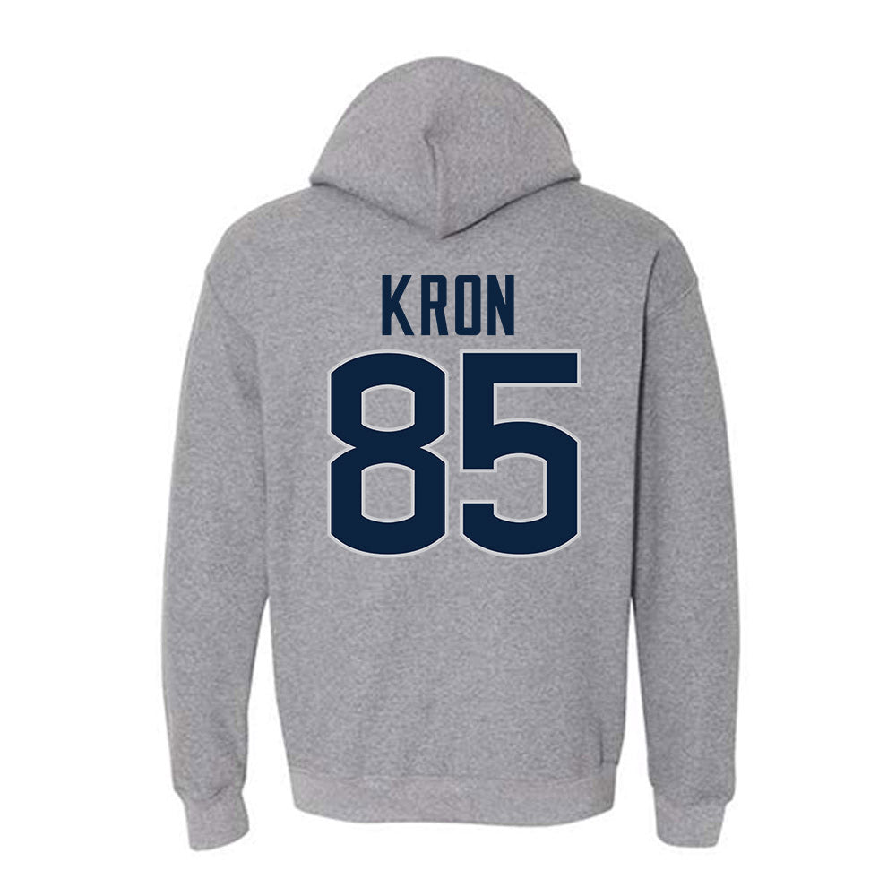 UConn - NCAA Football : Drew Kron - Sports Shersey Hooded Sweatshirt-1