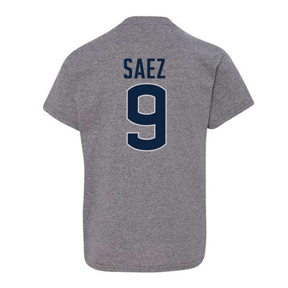 UConn - NCAA Football : Zakaih Saez - Sports Shersey Youth T-Shirt-1