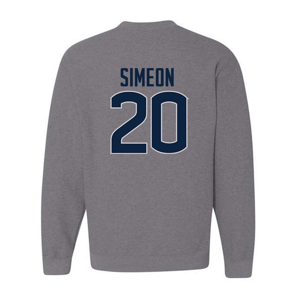 UConn - NCAA Football : Shawn Simeon - Sports Shersey Crewneck Sweatshirt-1
