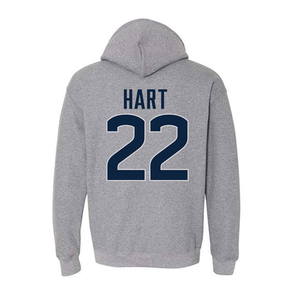 UConn - NCAA Football : Jaden Hart - Sports Shersey Hooded Sweatshirt-1