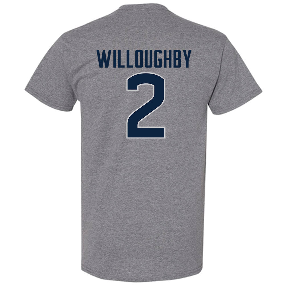 UConn - NCAA Football : Jediyah Willoughby - Sports Shersey T-Shirt-1