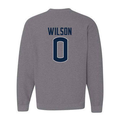 UConn - NCAA Football : Flash Wilson - Sports Shersey Crewneck Sweatshirt-1