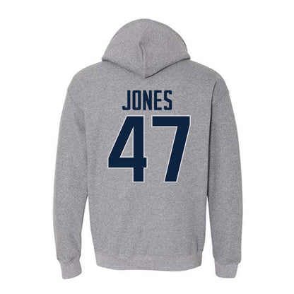 UConn - NCAA Football : Jayden Jones - Sports Shersey Hooded Sweatshirt-1
