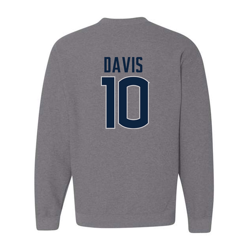 UConn - NCAA Football : Jayden Davis - Sports Shersey Crewneck Sweatshirt-1