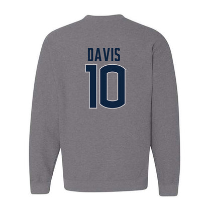 UConn - NCAA Football : Jayden Davis - Sports Shersey Crewneck Sweatshirt-1