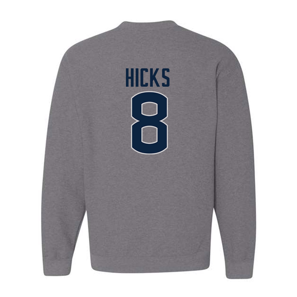 UConn - NCAA Football : Kylish Hicks - Sports Shersey Crewneck Sweatshirt-1