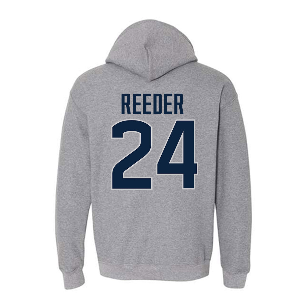 UConn - NCAA Football : Dashun Reeder - Sports Shersey Hooded Sweatshirt-1