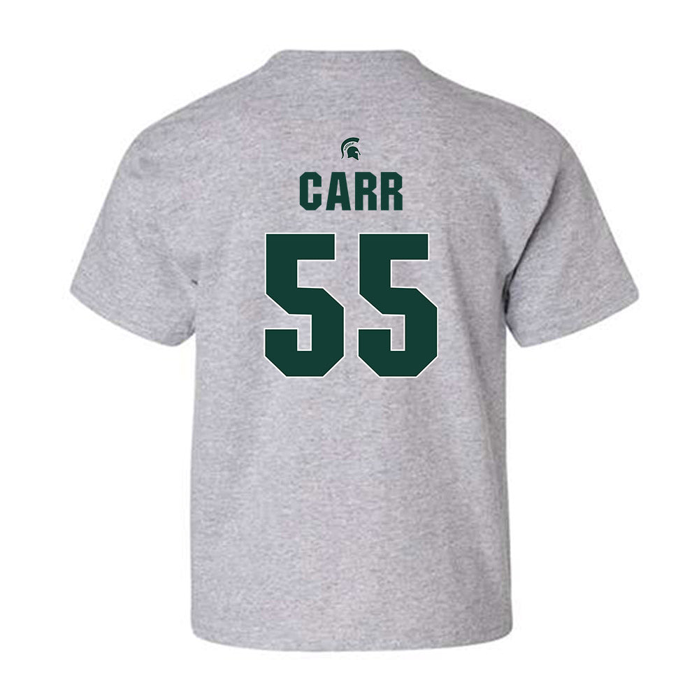 Michigan State - NCAA Men's Basketball : Coen Carr - Sports Shersey Youth T-Shirt-1