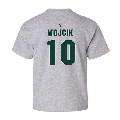 Michigan State - NCAA Men's Basketball : Denham Wojcik - Sports Shersey Youth T-Shirt-1