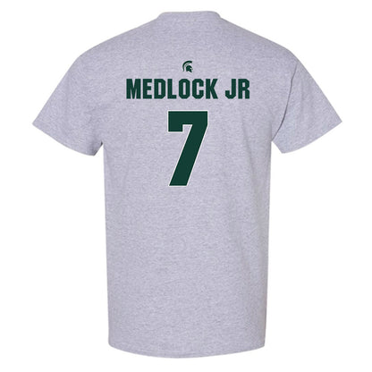 Michigan State - NCAA Men's Basketball : Carlos Medlock jr - Sports Shersey T-Shirt-1