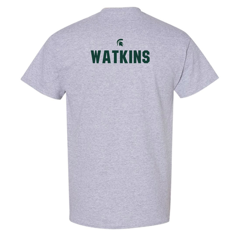 Michigan State - NCAA Men's Basketball : Matthew Watkins - Sports Shersey T-Shirt-1