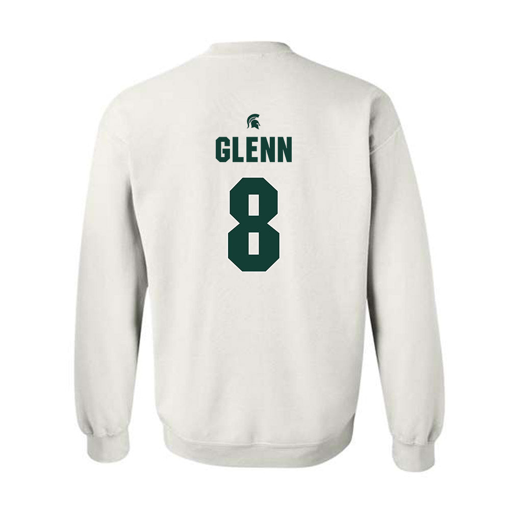 Michigan State - NCAA Men's Basketball : Kaleb Glenn - Sports Shersey Crewneck Sweatshirt-1