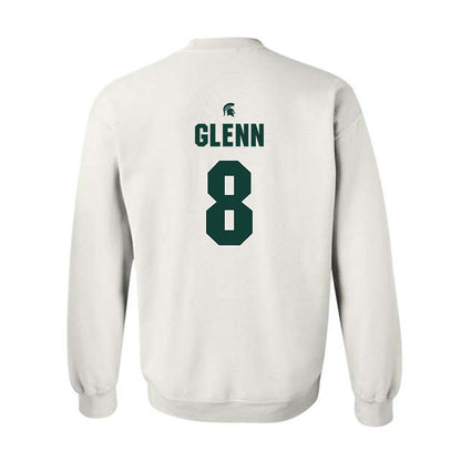 Michigan State - NCAA Men's Basketball : Kaleb Glenn - Sports Shersey Crewneck Sweatshirt-1