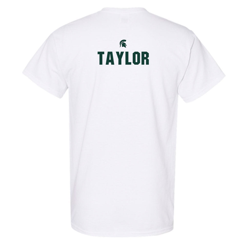Michigan State - NCAA Men's Basketball : Ethan Taylor - Sports Shersey T-Shirt-1