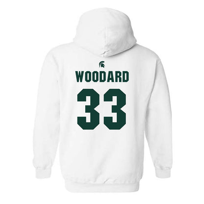 Michigan State - NCAA Women's Basketball : Juliann Woodard - Sports Shersey Hooded Sweatshirt