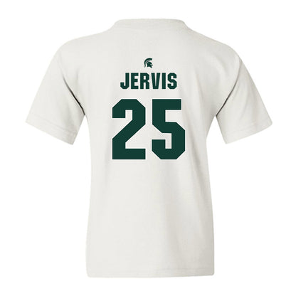 Michigan State - NCAA Men's Basketball : Jasiah Jervis - Sports Shersey Youth T-Shirt-1