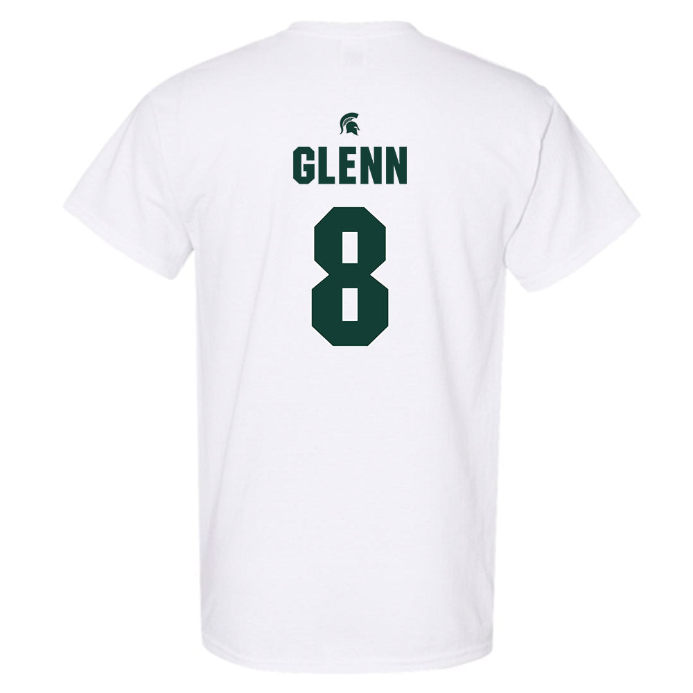 Michigan State - NCAA Men's Basketball : Kaleb Glenn - Sports Shersey T-Shirt-1