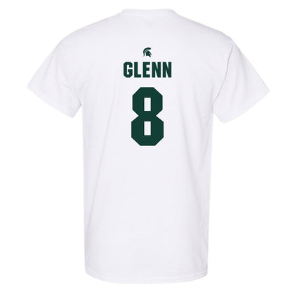 Michigan State - NCAA Men's Basketball : Kaleb Glenn - Sports Shersey T-Shirt-1