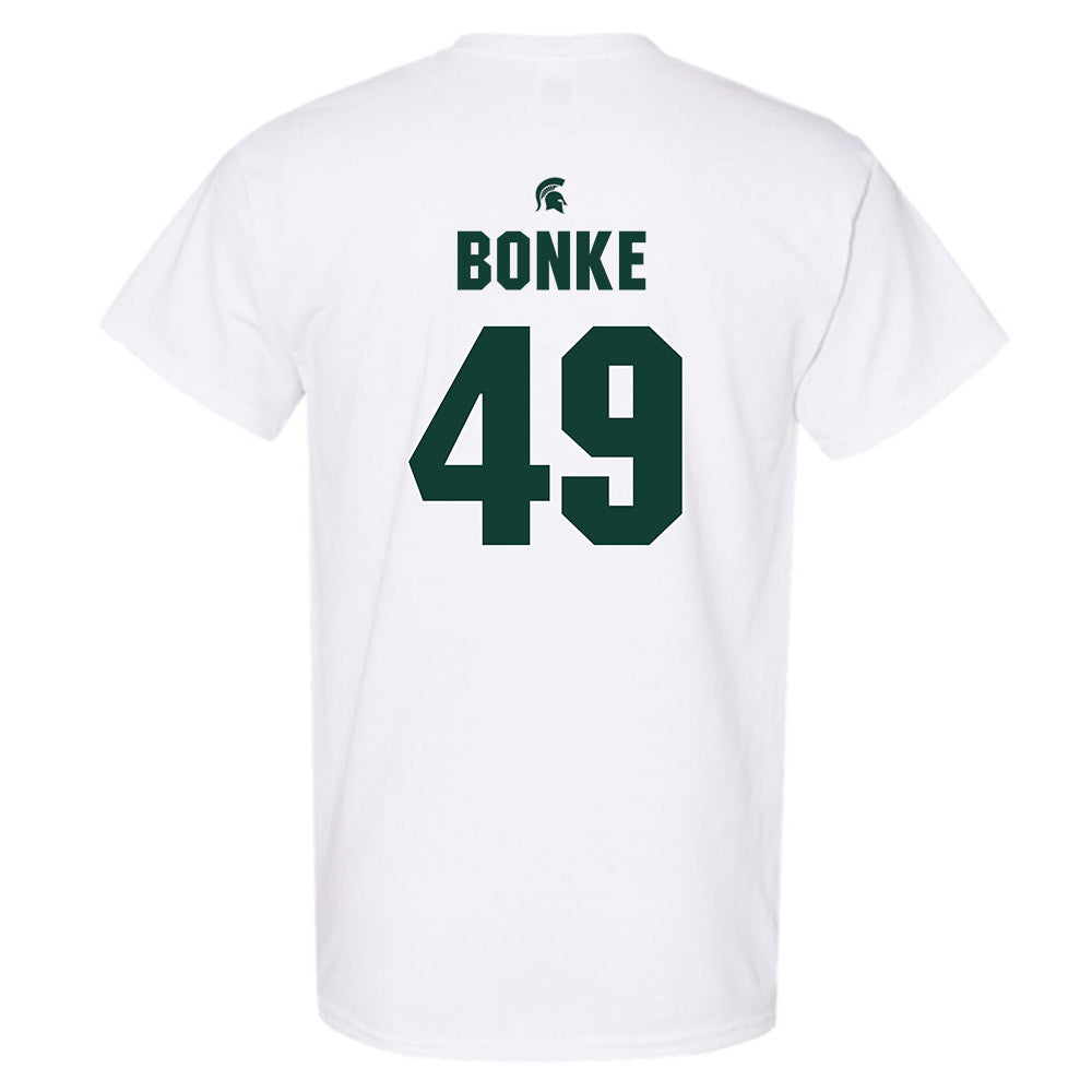 Michigan State - NCAA Men's Basketball : Anton Bonke - Sports Shersey T-Shirt-1