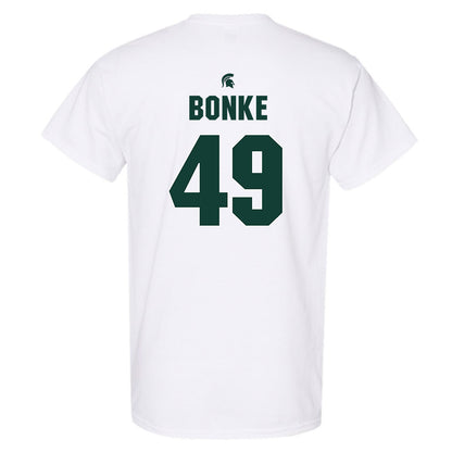 Michigan State - NCAA Men's Basketball : Anton Bonke - Sports Shersey T-Shirt-1